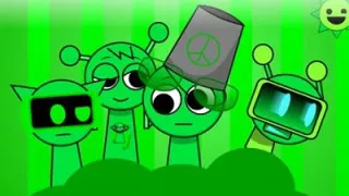 Sprunki GREEN MOD